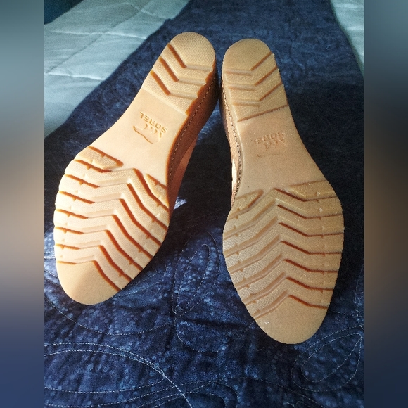 EUC Sorel After Hours slingbacks, camel, size 8 - Picture 8 of 9